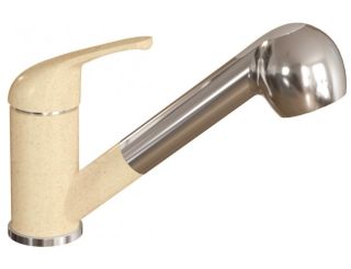 Смеситель для кухни Dr. Gans Соната с выдвижным изливом дюна